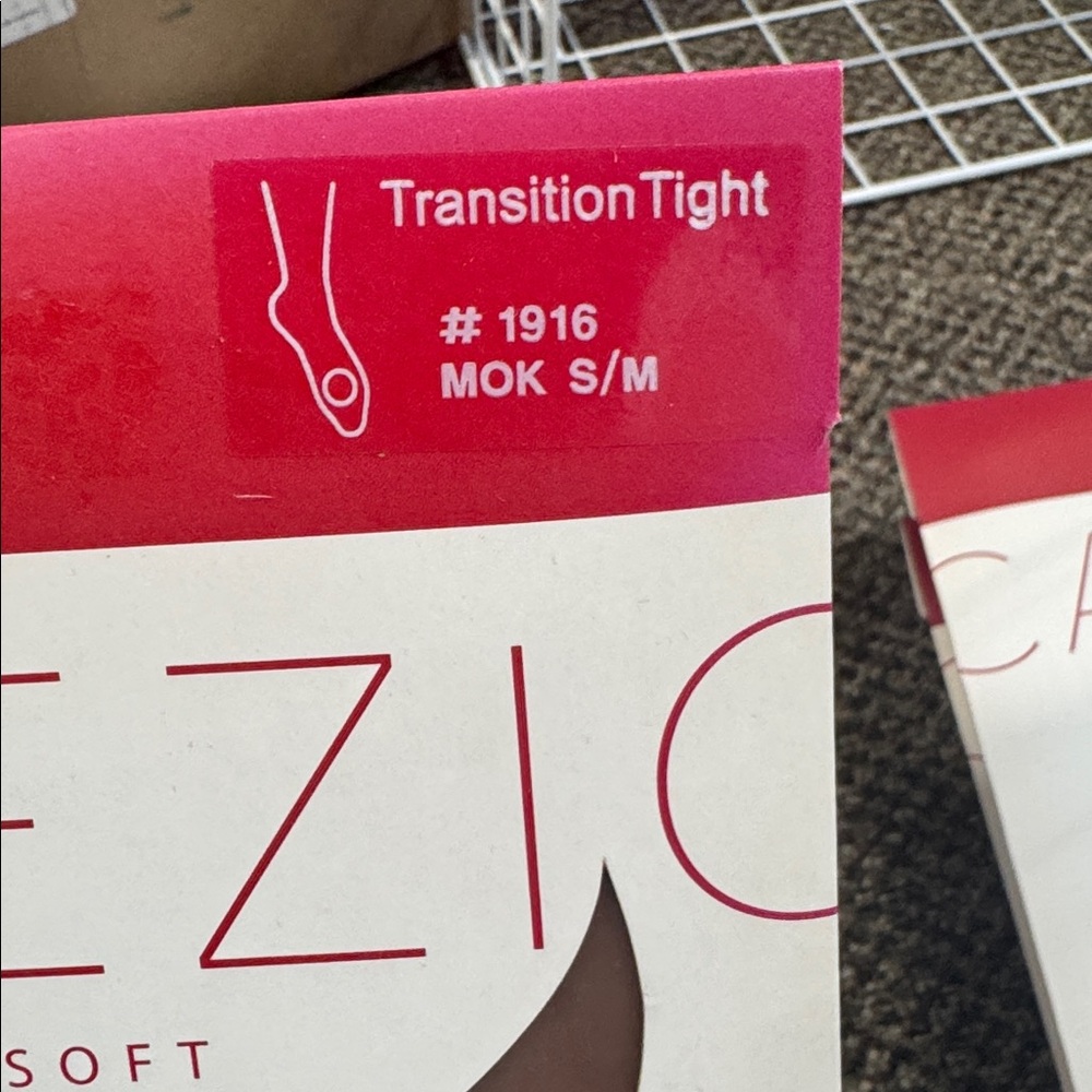 Capezio Ultra Soft Mocha Transition Tights in mocha (MOK) - Picture 4 of 10